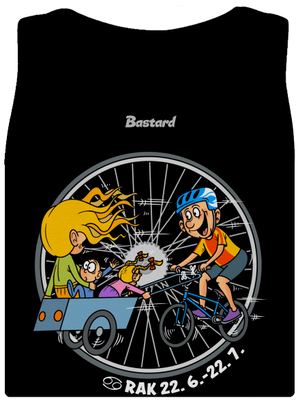 Cyklistický horoskop: Rak dámske tielko klasické Black