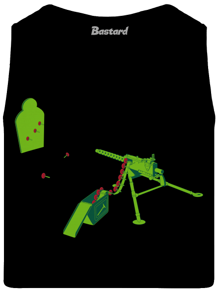 LMG training pánske tielko Black