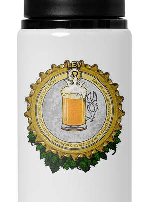 Pivný horoskop: Lev flaša na vodu White