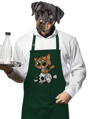 Tigrík zástera Bottle Green