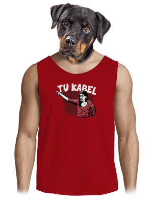 Tukabel pánske tielko Red