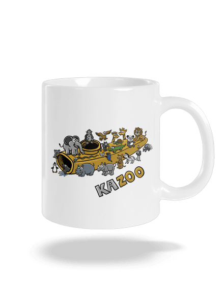 KaZoo klasický hrnček White