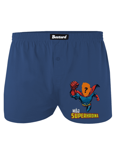 Môj superhrdina pánske trenky Blue
