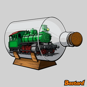 Lokomotíva vo fľaši