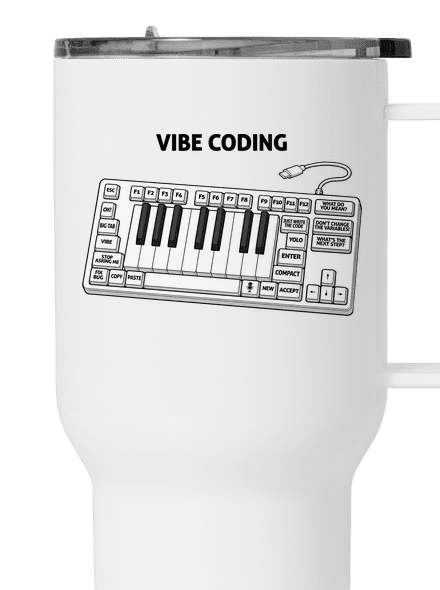 Vibe coding termohrnček White