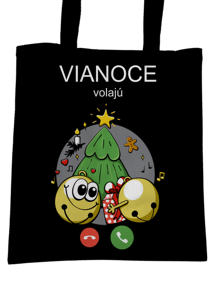 Vianoce volajú taška Black