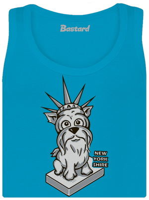 New Yorkshire dámske tielko klasické Blue Atol