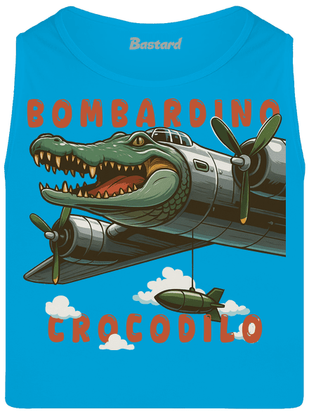Bombardino Crocodilo – Italian Brainrot pánske tielko Atoll