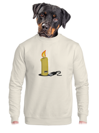 unisex mikina bez kapucne