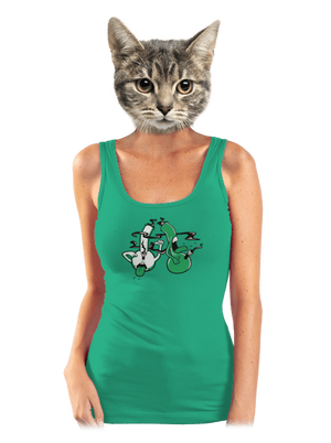 Bongo kašeľ dámske tielko klasické Mint Mal