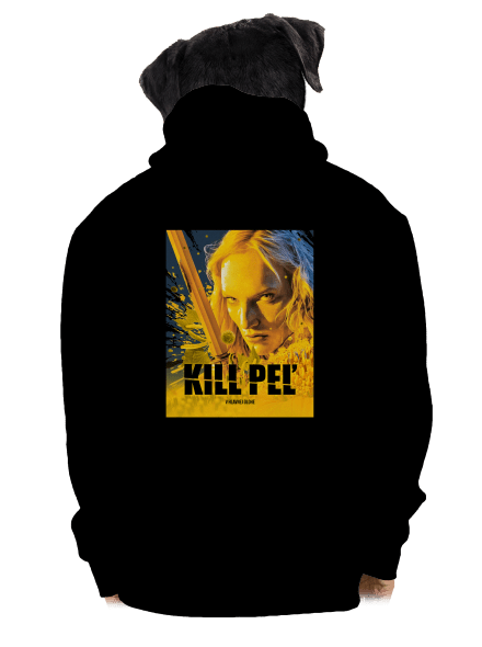 Kill Peľ pánska mikina na zips Black