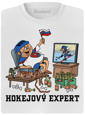 Hokejový expert dámske športové tričko White