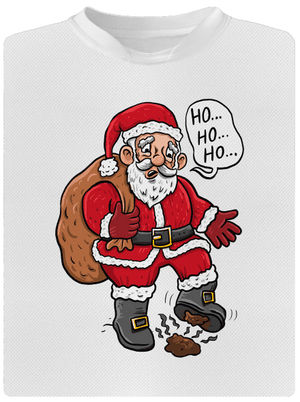 Ho ho ho  detské športové tričko White