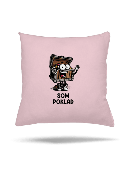 Som poklad vankúš Light Pink