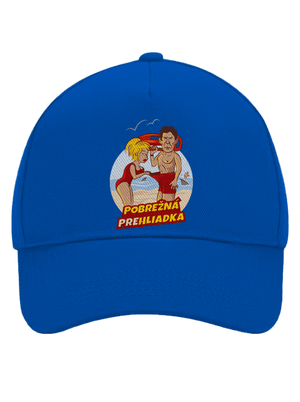 Pobrežná prehliadka šiltovka baseballka Bright Royal