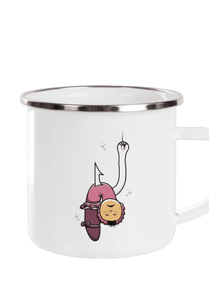 Dáda na rybách plecháčik White