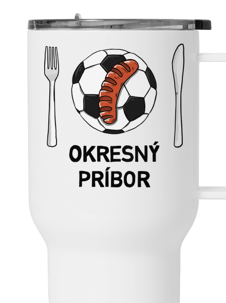 Okresný príbor termohrnček White