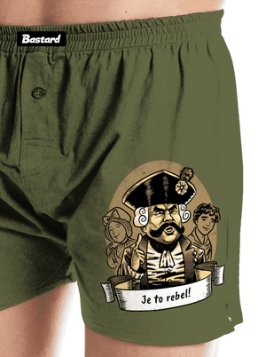 B14: S čerty nejsou žerty pánske trenky Khaki