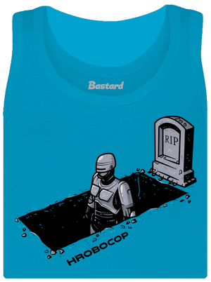 Hrobocop dámske tielko klasické Blue Atol