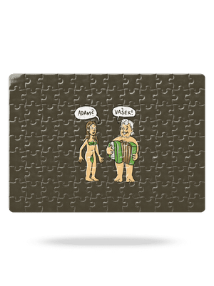 Eva a Vašek puzzle White