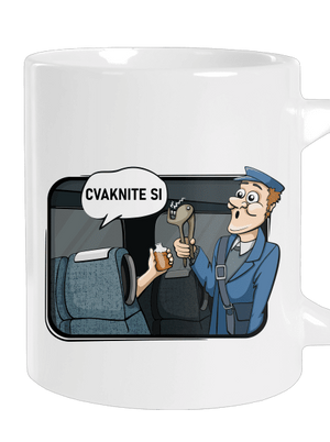 Cvaknite si veľký hrnček White