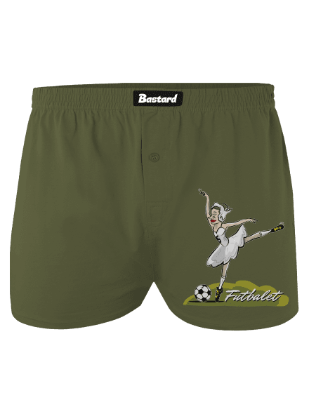 Futbalet pánske trenky Khaki