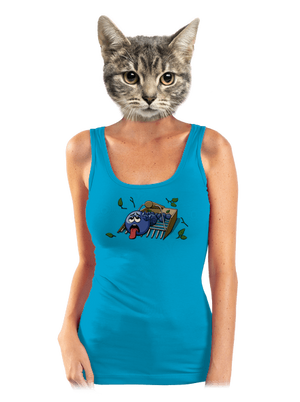 Čučoriedky dámske tielko klasické Blue Atol