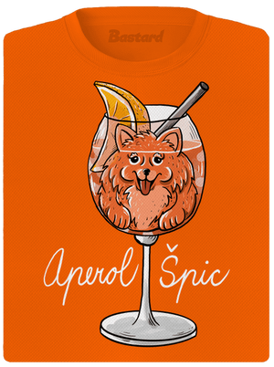 Aperol Špic dámske športové tričko Neon Orange
