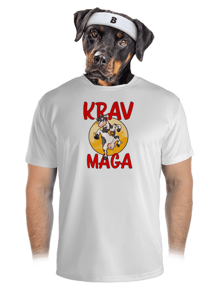 Krav Maga pánske športové tričko White