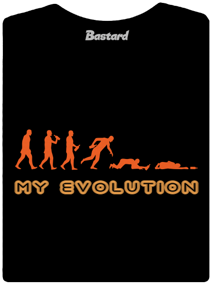My evolution dámske tričko Black