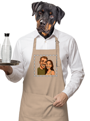 Karikatúra z vlastnej fotky zástera Rope