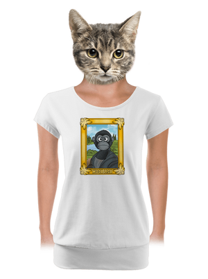 dámske tričko s lemom