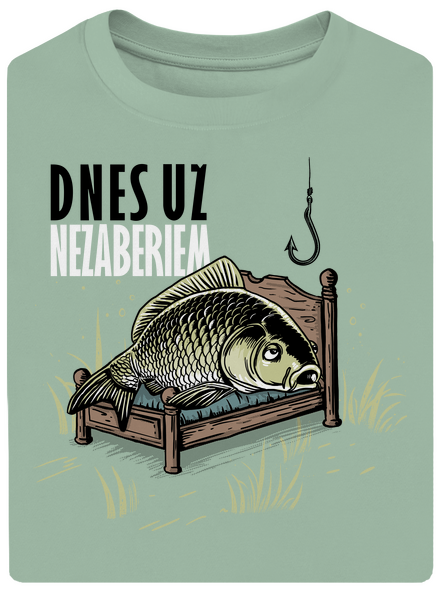 Dnes už nezaberiem unisex tričko oversized Sage