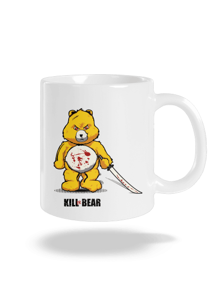 Killer bear klasický hrnček White