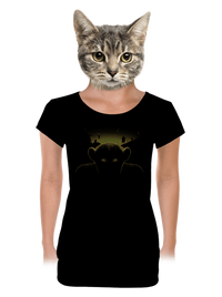 dámske tričko s lemom