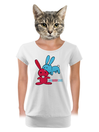 dámske tričko s lemom