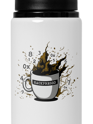 Hackpresso  flaša na vodu White