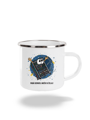 Padá server plecháčik White