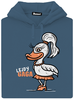 Lejdy Gaga dámska mikina klokanka Denim