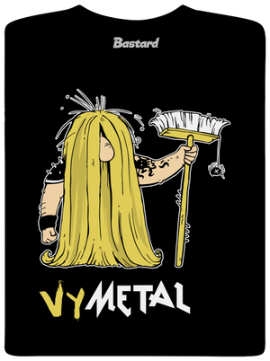 Metalista pánske tričko Black