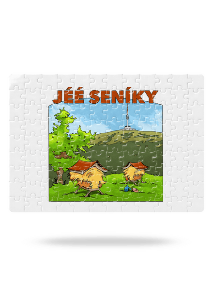 Jeseníky puzzle White