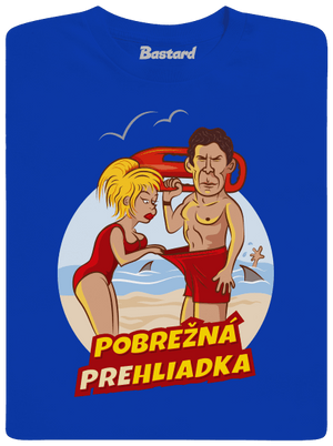 Pobrežná prehliadka pánske dlhý rukáv Royal Blue