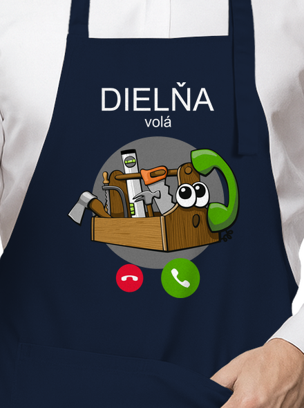 Dielňa volá zástera Navy