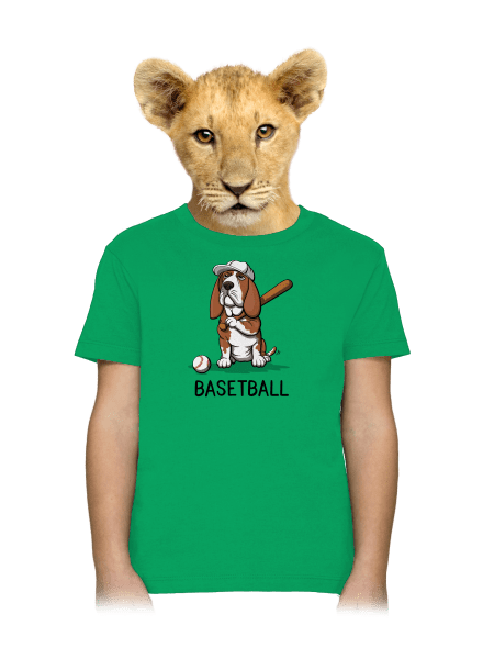 Basetball detské tričko Kelly Green