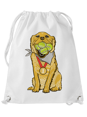 Zlatý retriever vak White
