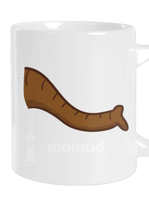 Mamúd veľký hrnček White