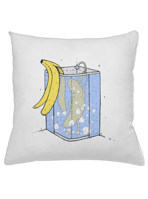 Banán v sprche vankúš White