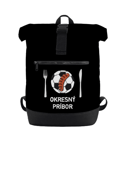 Okresný príbor batoh Black