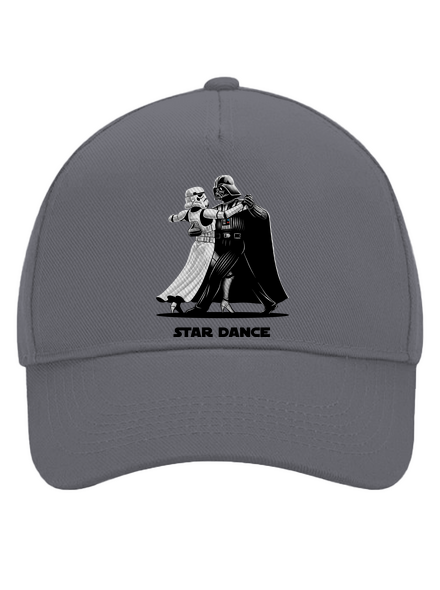 Star dance šiltovka baseballka Graphite grey