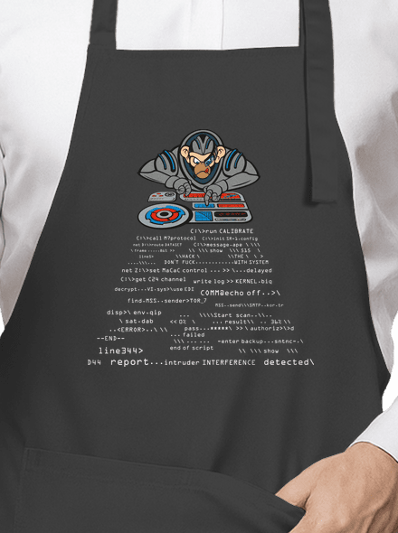 Coder ape zástera Dark Grey
